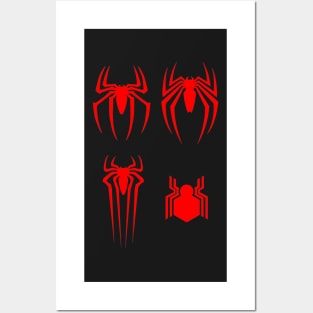 No Way Home Spider Sticker Pack Posters and Art